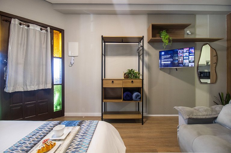 RSN8 - Studio, Smart TV, Wi-fi, Funcional