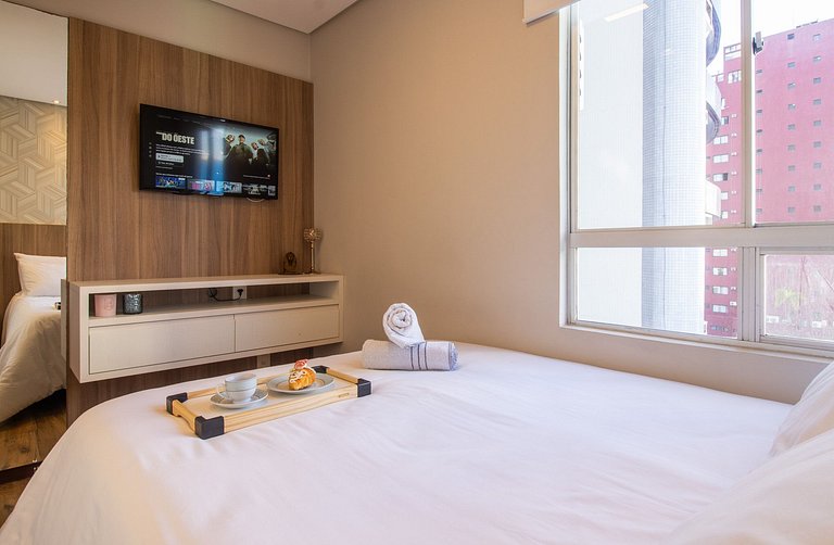 LAS91 - 2 Dorm, Charmoso, Wi-fI, Av. Central