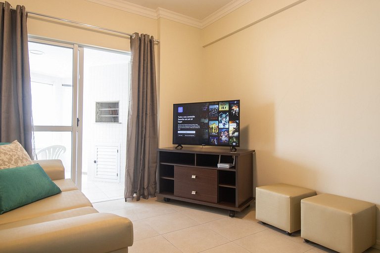 BRA111 - 2 Dorm, Av. Central, Churrasq, Garagem