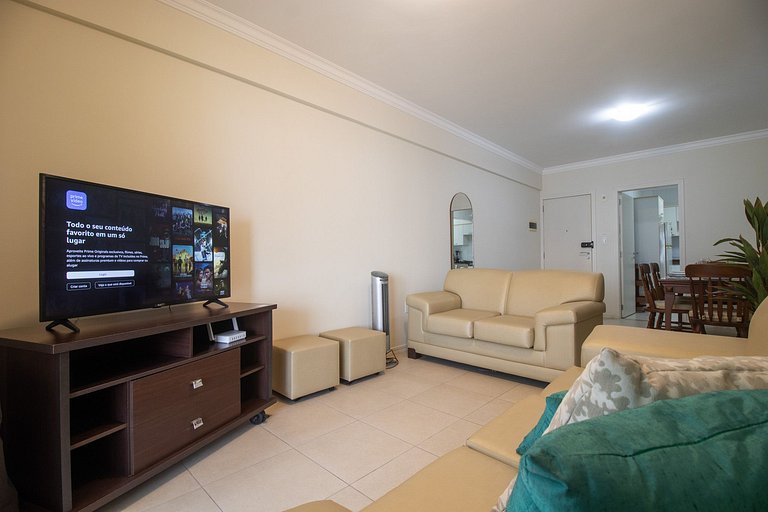 BRA111 - 2 Dorm, Av. Central, Churrasq, Garagem