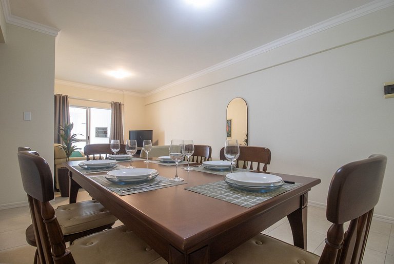 BRA111 - 2 Dorm, Av. Central, Churrasq, Garagem