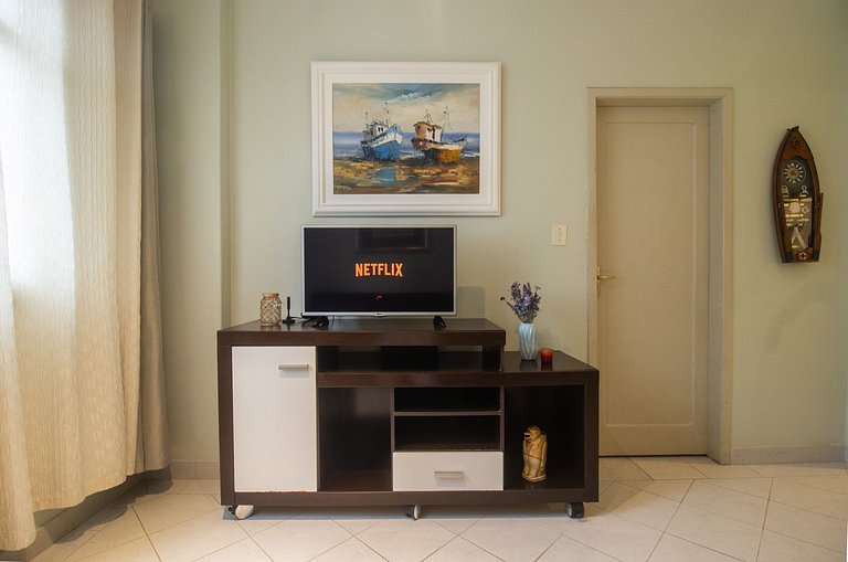 PRN66 - Próx Calçadão, Smart TV, 1 Dorm, Acolhedor