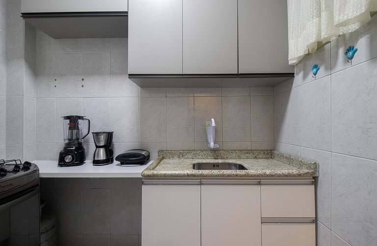 PRN66 - Próx Calçadão, Smart TV, 1 Dorm, Acolhedor