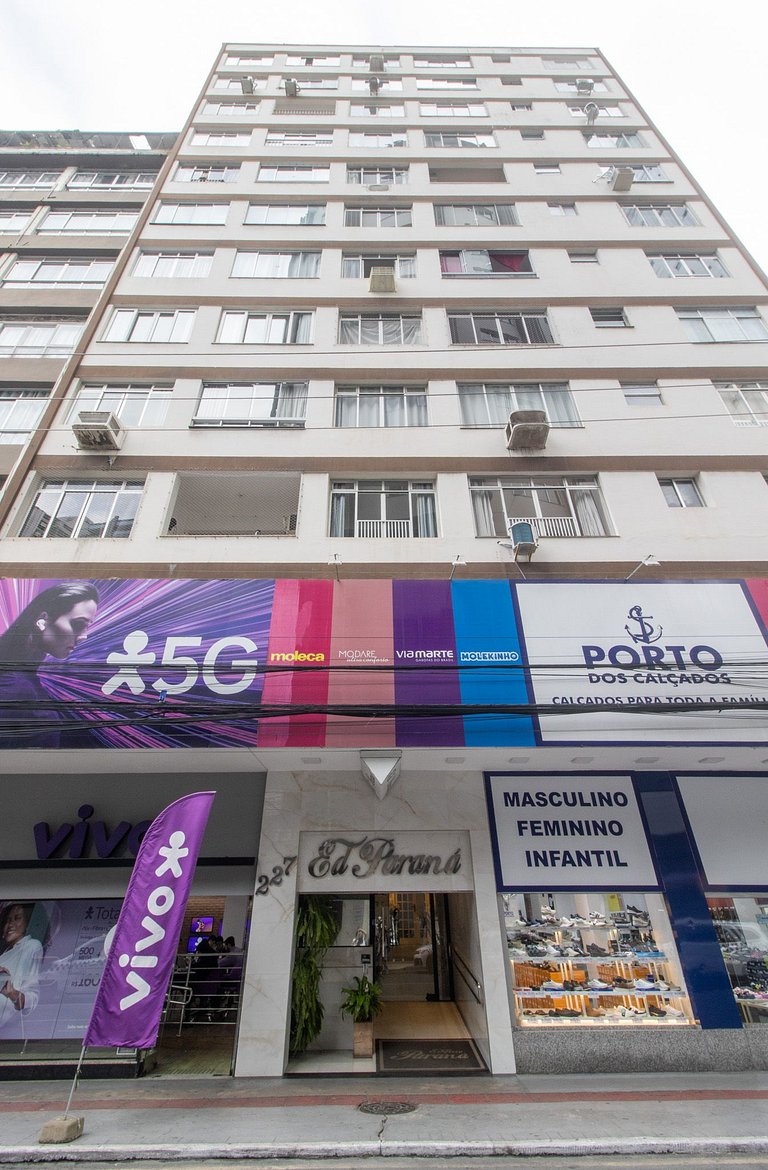 PRN66 - Próx Calçadão, Smart TV, 1 Dorm, Acolhedor