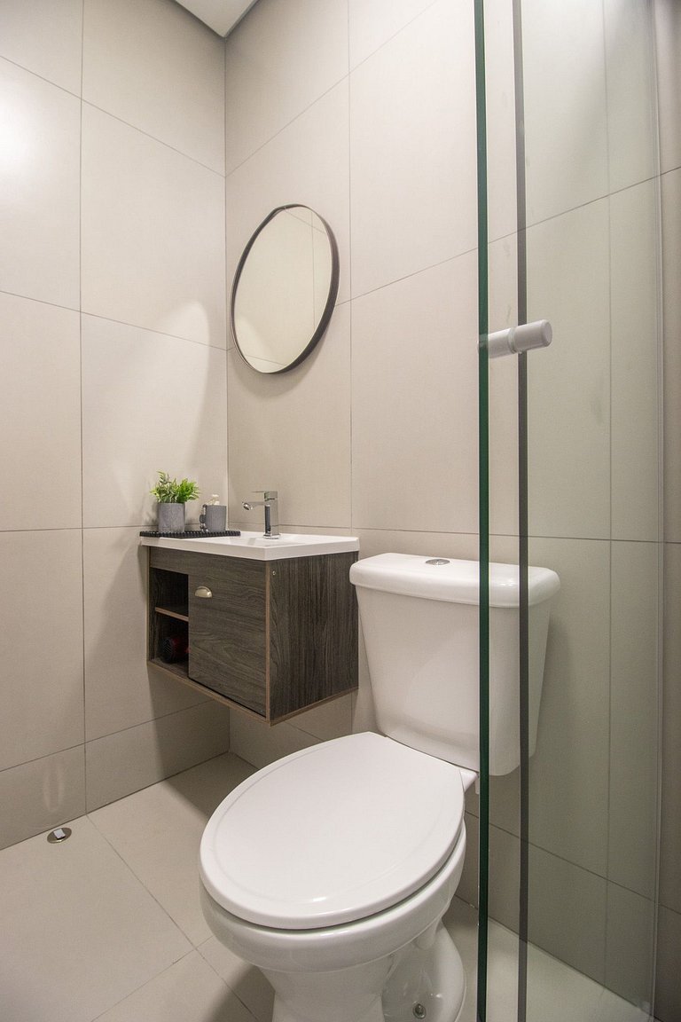 RRS8 - Studio, Smart TV, Wi-fi, Funcional, Centro