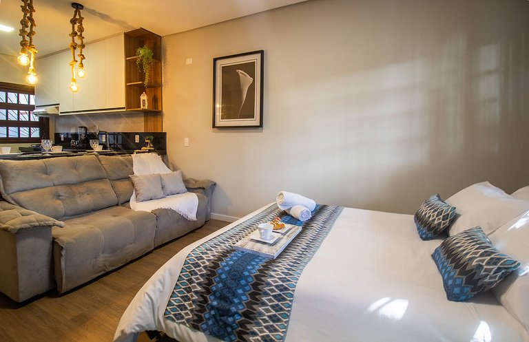 RRS8 - Studio, Smart TV, Wi-fi, Funcional, Centro