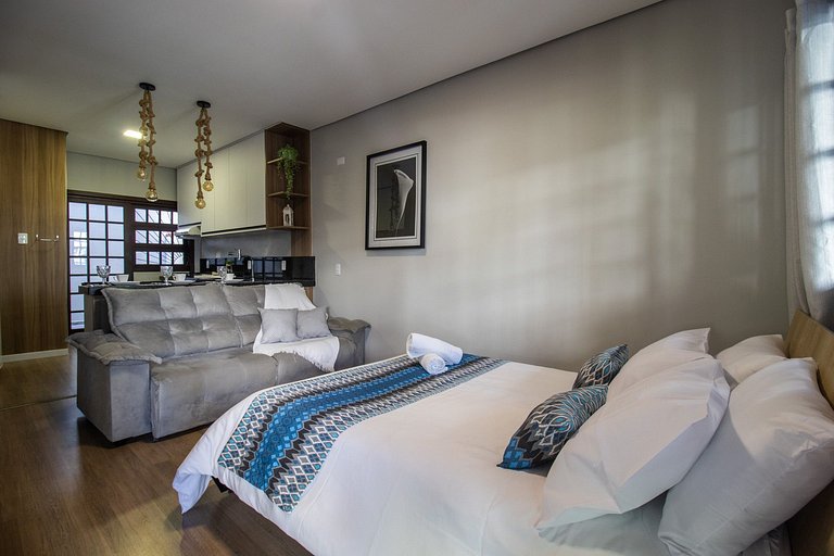 RRS8 - Studio, Smart TV, Wi-fi, Funcional, Centro
