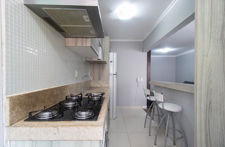 BK24 - 2 Dorm Climatizados, Garagem, Próx.Calçadão