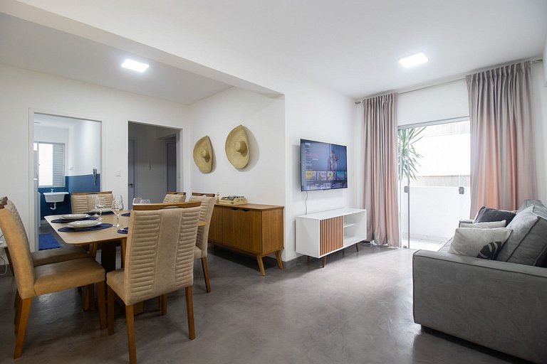 ICP34 - Passeio San Miguel, 2Dorm, TV Smart, Wi-fi