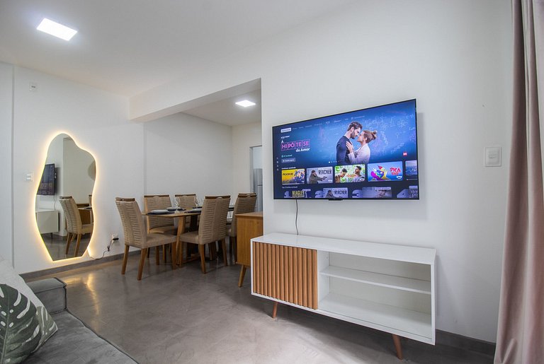 ICP34 - Passeio San Miguel, 2Dorm, TV Smart, Wi-fi
