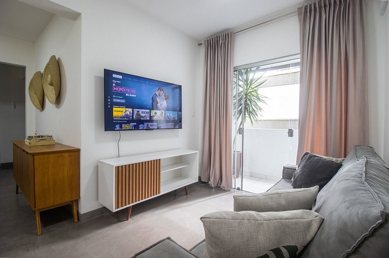 ICP34 - Passeio San Miguel, 2Dorm, TV Smart, Wi-fi
