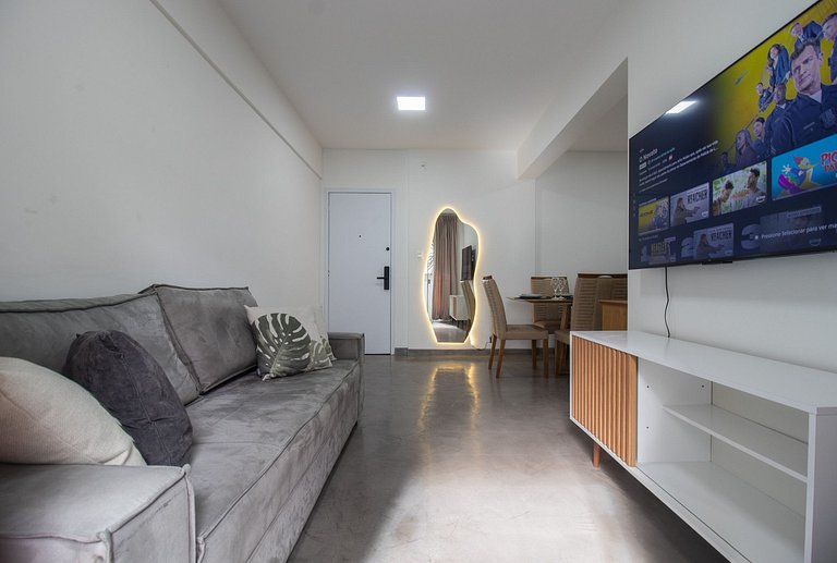 ICP34 - Passeio San Miguel, 2Dorm, TV Smart, Wi-fi