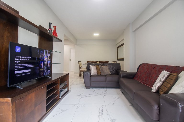 VNZ81B - 3 Dorm, Quadra Mar, Garagem, TV Smart